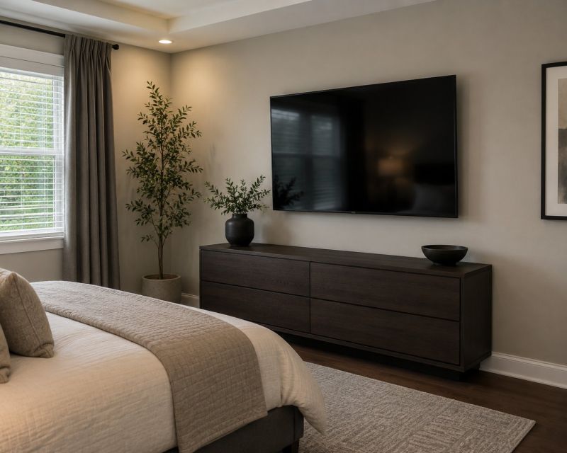Bedroom TV Mounting in Littleton, CO