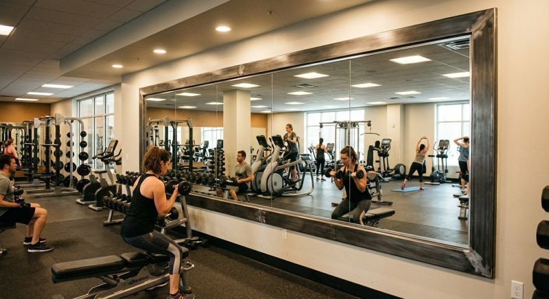 Fitness Mirror Installation in Arvada, CO