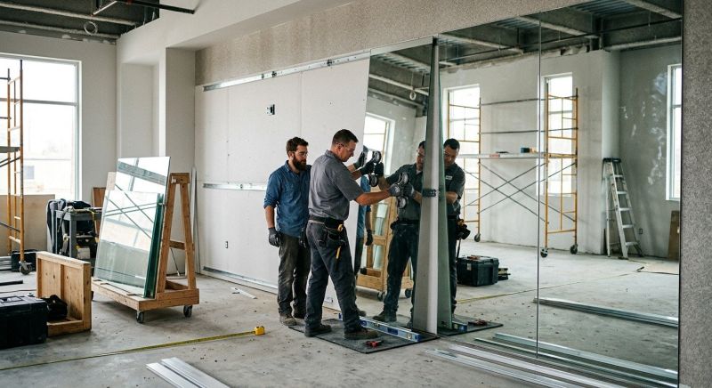Studio Mirrors Installation in Arvada, CO